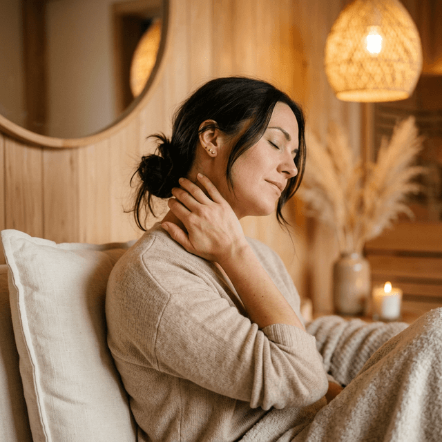 목 마사지 받을 때 '우드득' 소리, 뭉침이 풀리는 건가요?